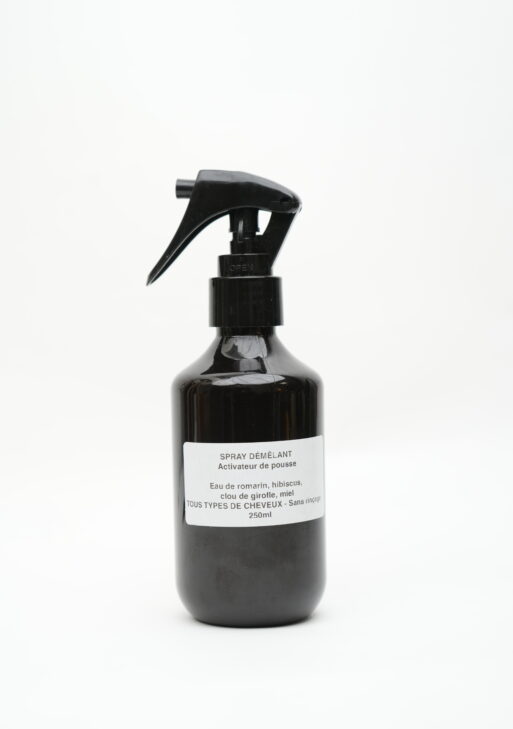 Spray démêlant activateur de pousse
