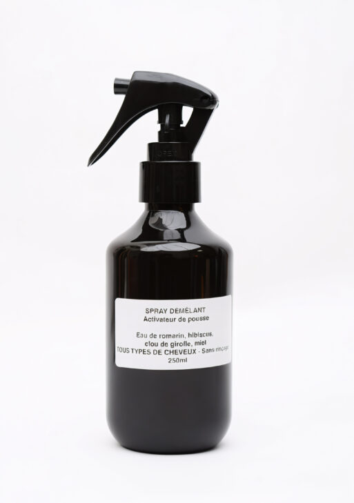 Spray démêlant activateur de pousse