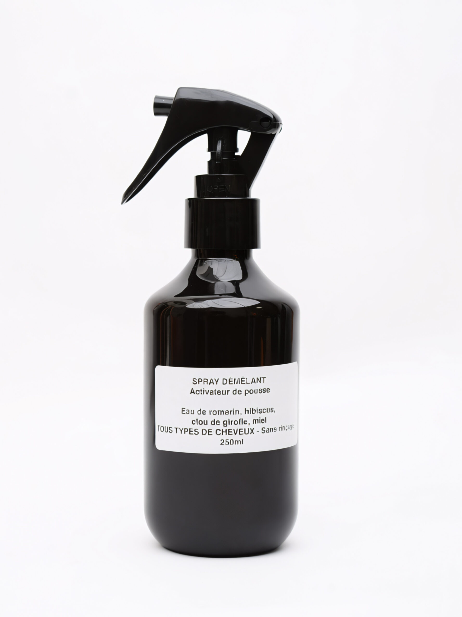Spray démêlant activateur de pousse